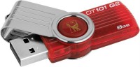 KINGSTON 8GB USB DataTraveler 101 Gen 2 red 